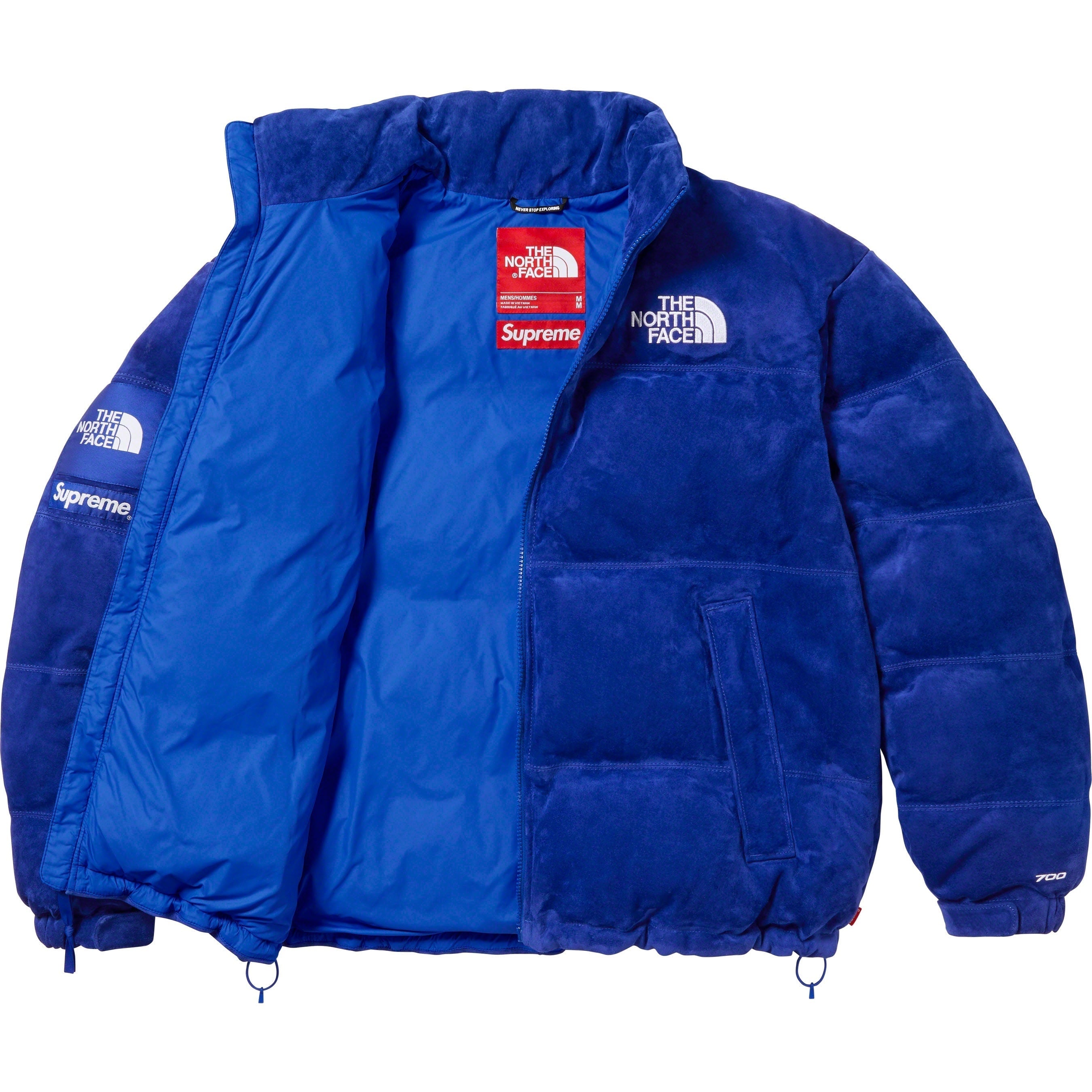 Supreme®/The North Face® Suede Nuptse Jacket view 9